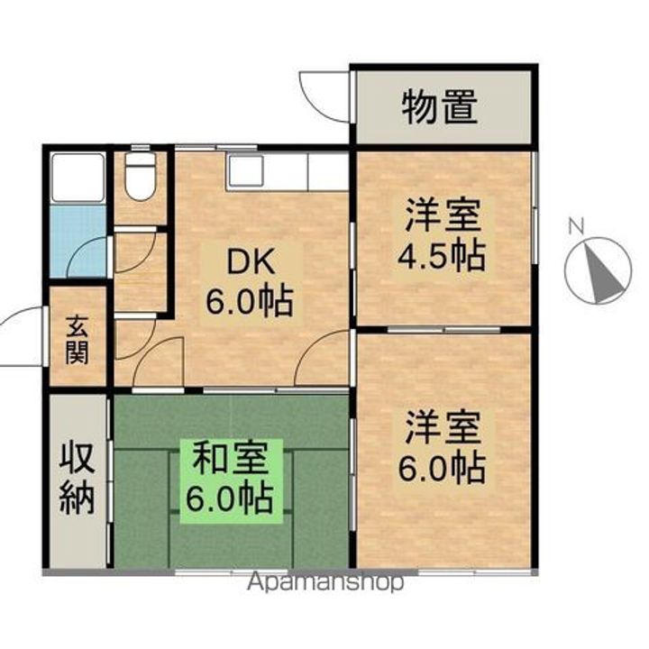 FELICIA101の間取り