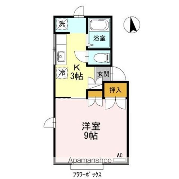 グリーンハウスセジュールの間取り