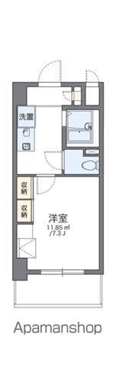 レオパレス伸夫の間取り