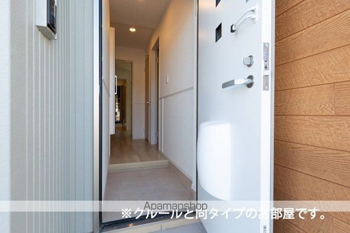 パークハイム柳ノ瀬の玄関