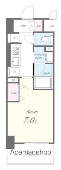 カサ・フェリーチェの間取り