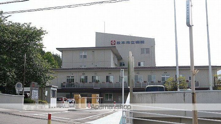 長野県松本市波田の賃貸アパートの周辺