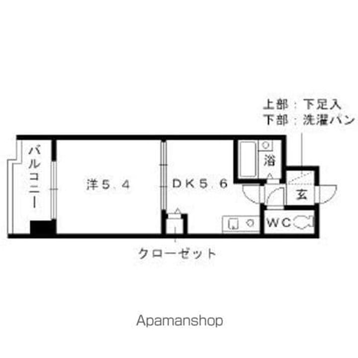 グランフォート平和の間取り