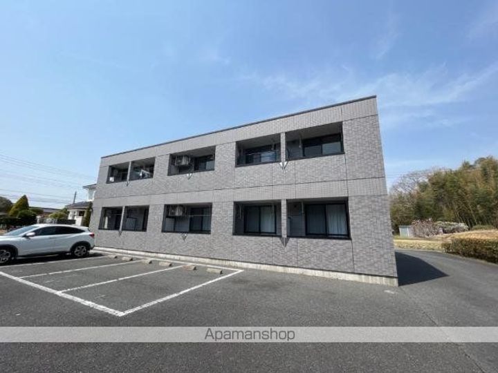 茨城県水戸市柳河町の賃貸アパートの外観
