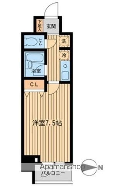 ドゥーエ西大島の間取り