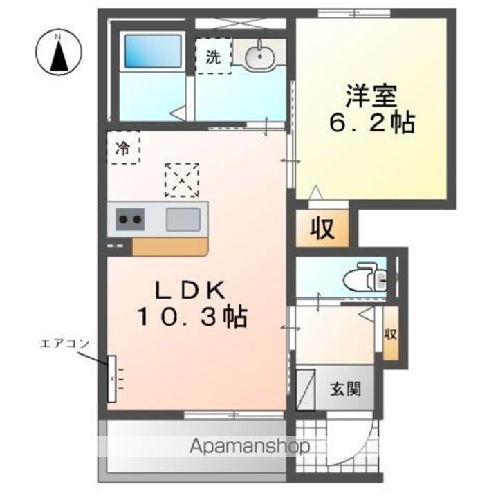 RIVIERE COTE(リヴィエール コート)の間取り