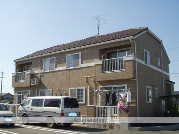 岐阜県羽島郡笠松町米野の賃貸アパートの外観