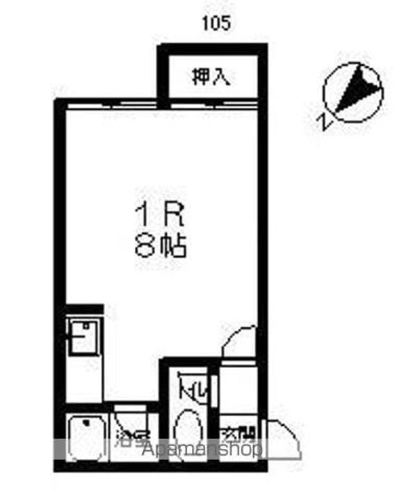 パブリックヴィラⅢ105の間取り
