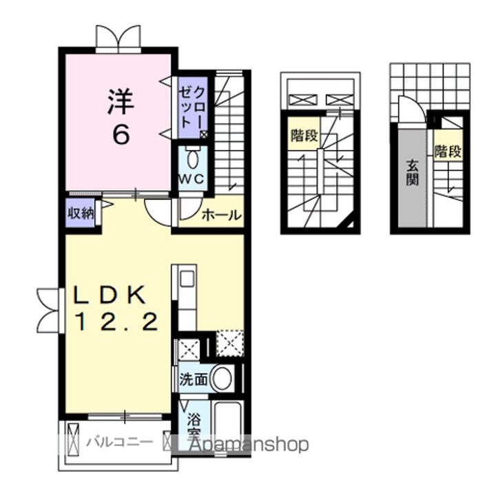 プリムローズの間取り