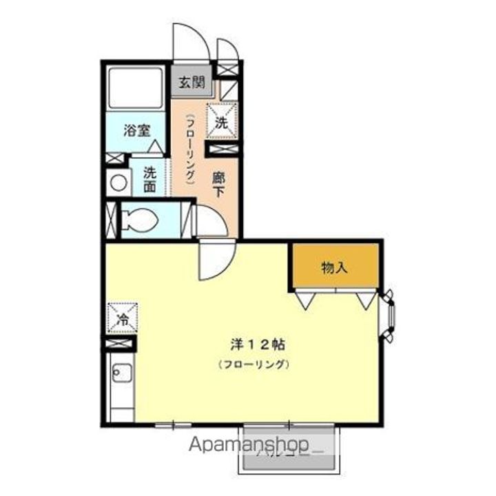ドミトリー旭の間取り