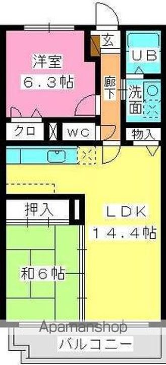 シングレート・ヒルズの間取り