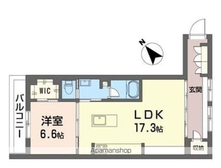 D COURT(ディーコート)303の間取り