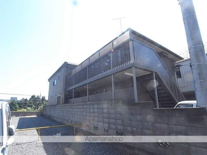 東京都八王子市大和田町4丁目の賃貸アパートの外観