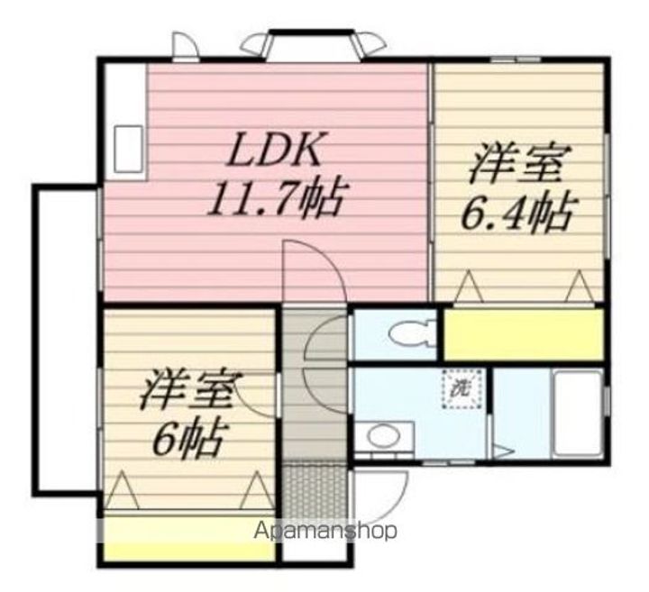 ハミングハイツの間取り