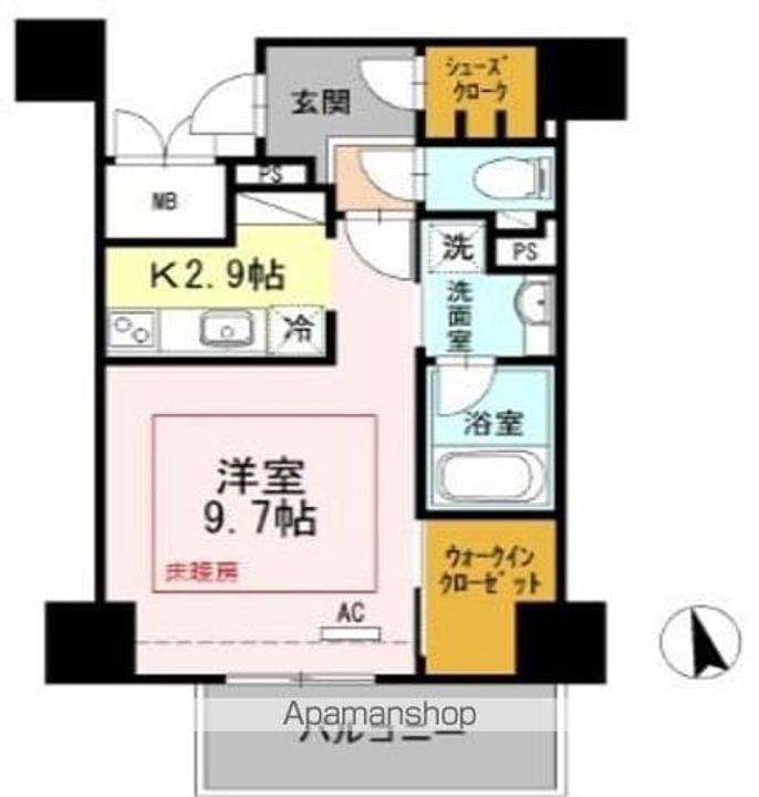ウェルブライト博多ステーションの間取り