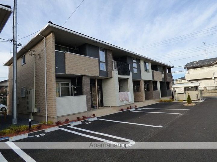 茨城県稲敷郡阿見町うずら野3丁目の賃貸アパートの外観