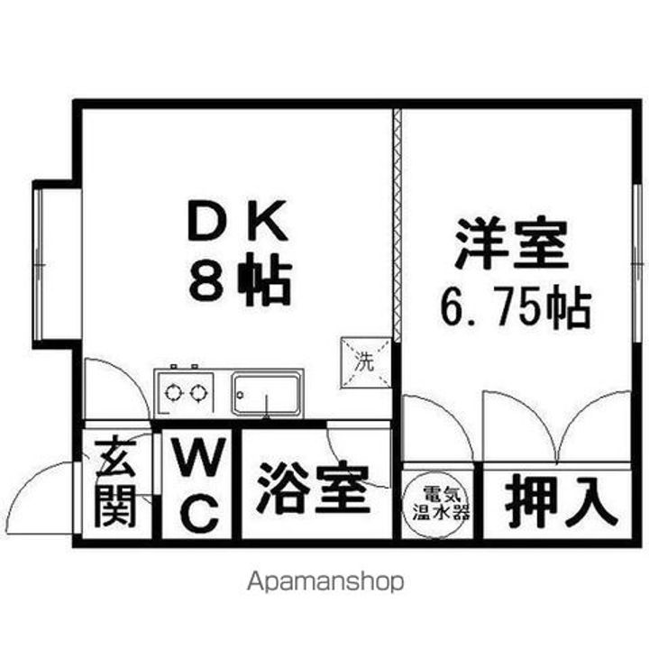 マルシゲハイツ泉13の間取り