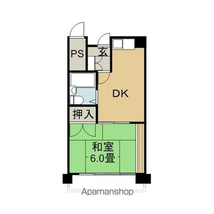 ゴールデンハイツふきあげの間取り