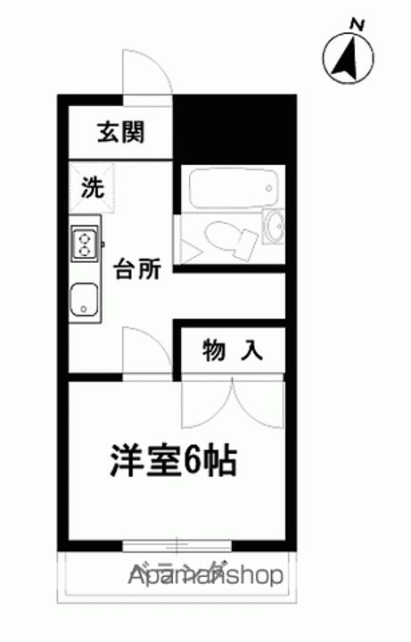 山良コーポの間取り