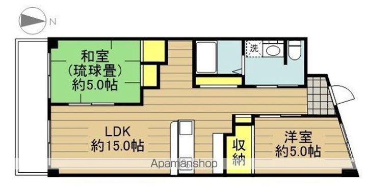 錦ビルの間取り