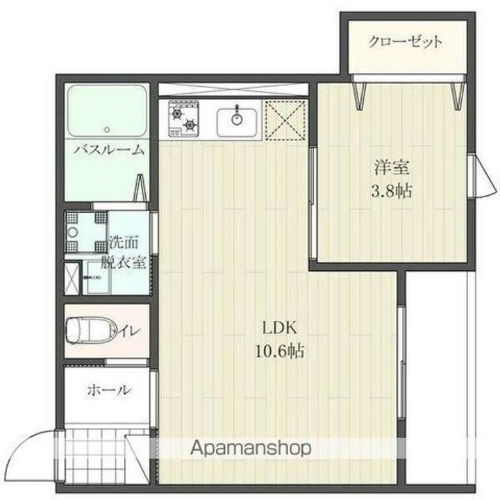 アステラス北仙台弐番館の間取り