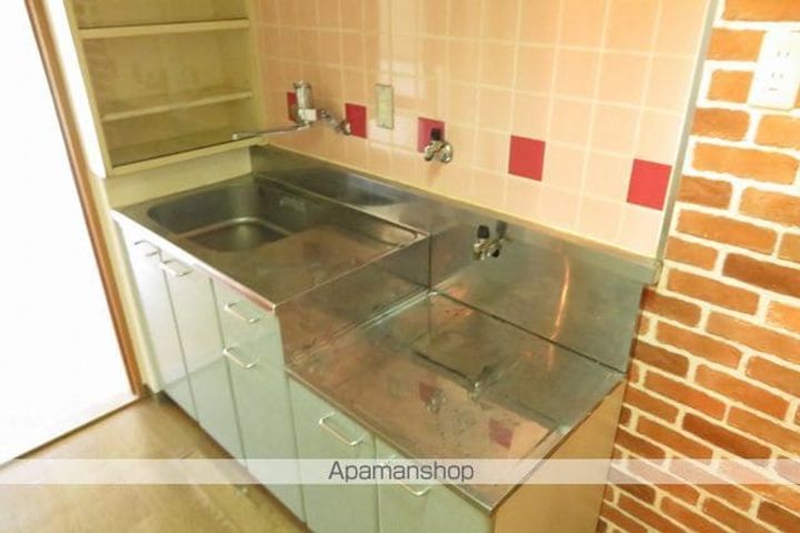 宮城県仙台市青葉区梅田町の賃貸マンション205のキッチン