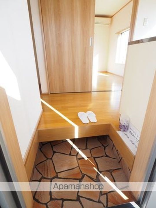 郡山メゾンオークラ7号室の玄関