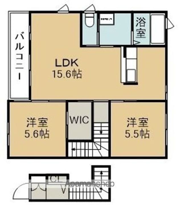 メゾンアイリスの間取り