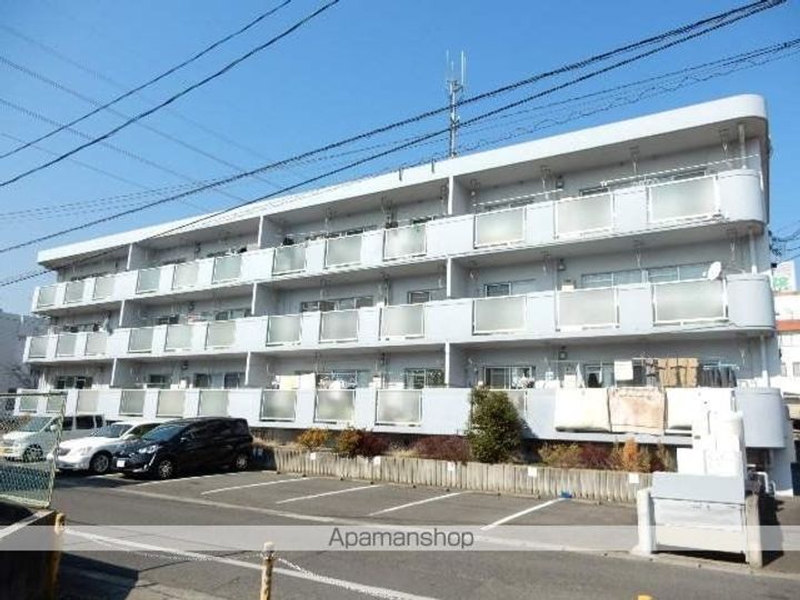 岡山県岡山市中区倉田の賃貸マンションの外観