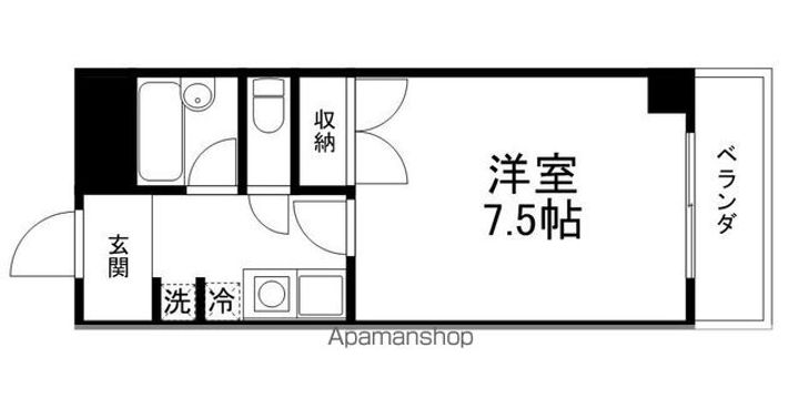 サントマンション大津205の間取り