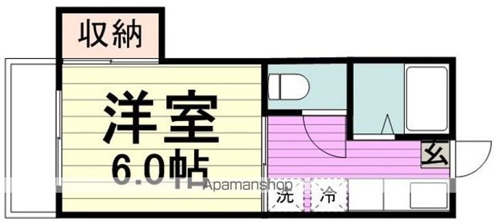 ファーロ中山Ⅰ205の間取り