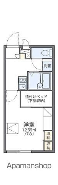 レオパレス桜館の間取り