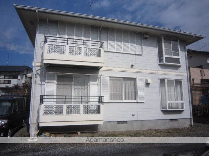 東京都羽村市羽加美2丁目の賃貸アパートの外観