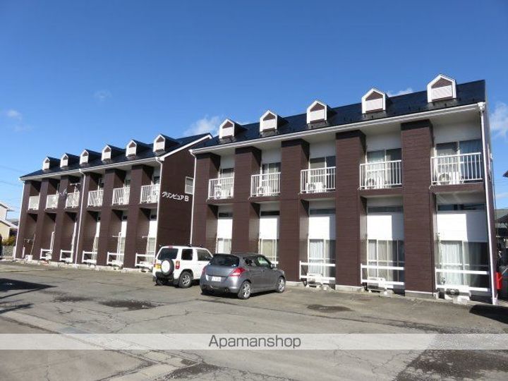 グリンピュア古川C棟201の外観