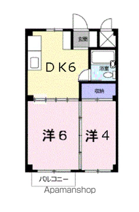 光コーポの間取り
