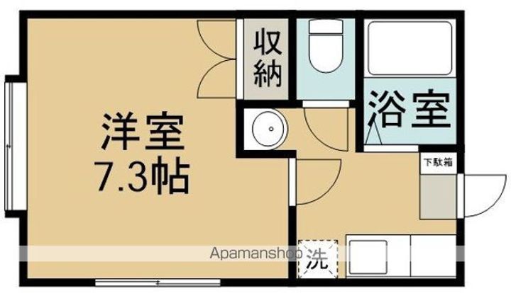 シャイン砂山Aの間取り