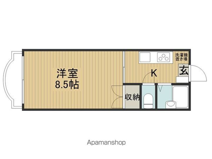 ハイツ原202の間取り