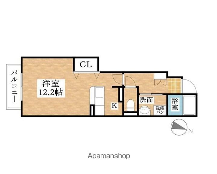 ラフィネ ジェンテの間取り