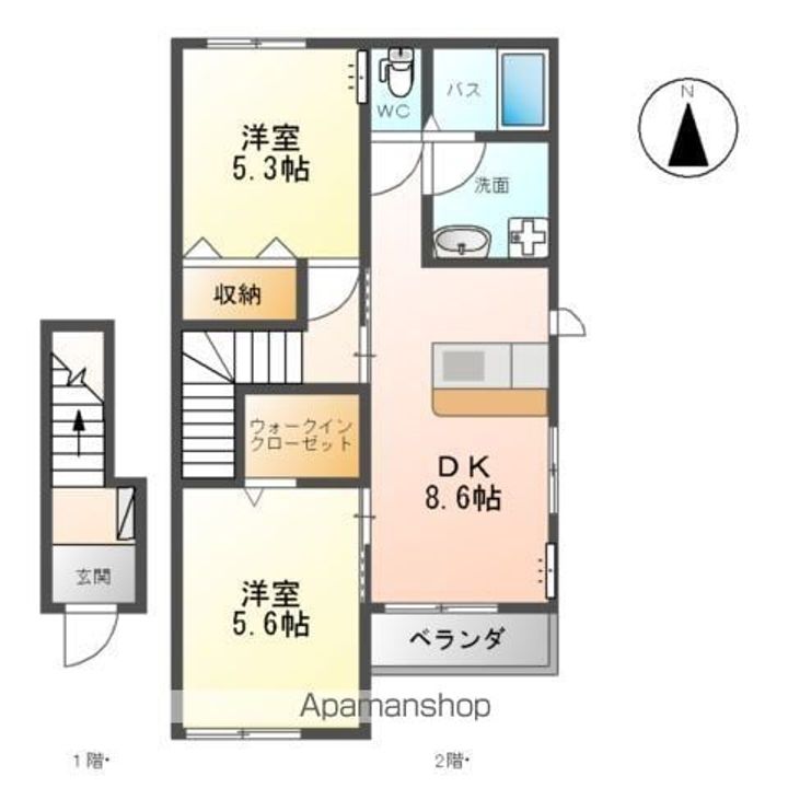 プチ リュクスの間取り