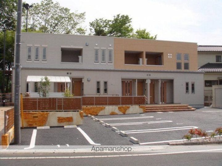 東京都青梅市千ヶ瀬町1丁目の賃貸アパートの外観