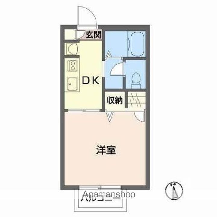 コーポソレイユの間取り