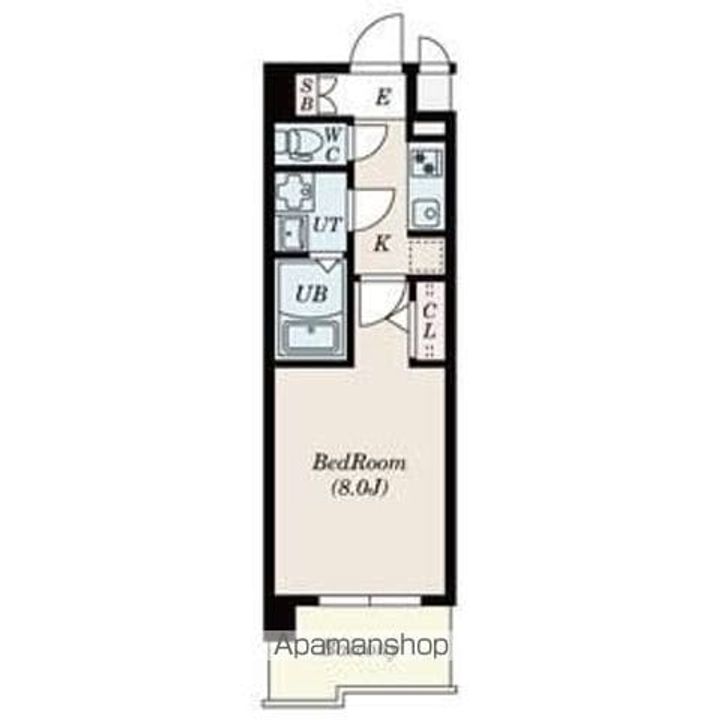 SーRESIDENCE大橋FLUSSの間取り