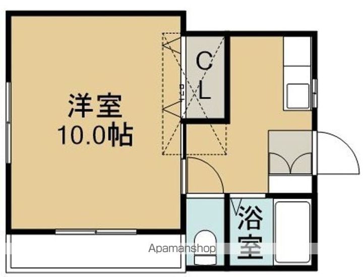 コーポ松韻の間取り