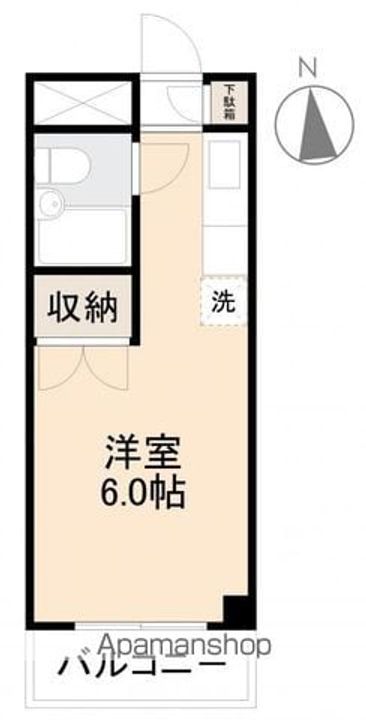 コーポ川添309の間取り