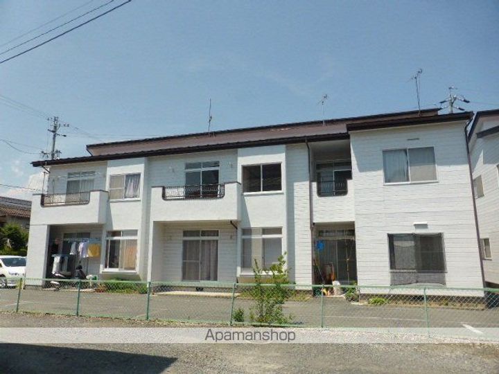 長野県長野市大字高田の賃貸アパートの外観