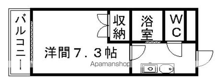 セントラルハイツ滝川303の間取り