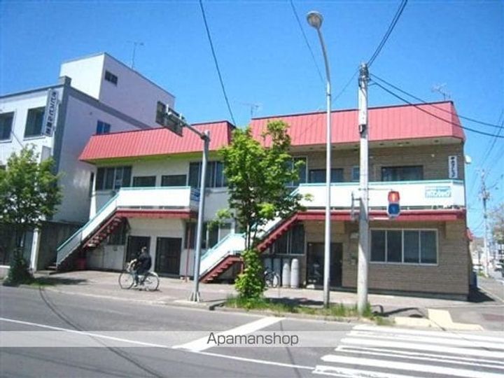 北海道網走市南六条西3丁目の賃貸アパートの外観