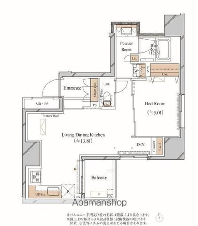 ブランシエスタ上野の間取り