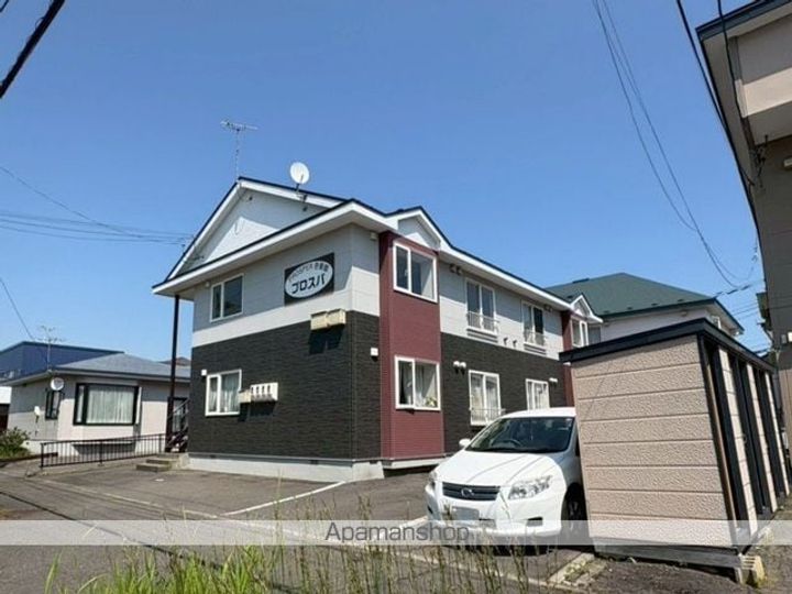 北海道釧路市文苑4丁目の賃貸アパートの外観