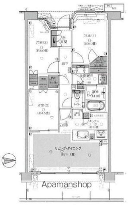パークホームズ杉並善福寺川緑地の間取り